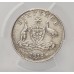 AUSTRALIA 1918 . SIXPENCE . PCGS GENUINE